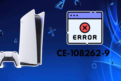 ps5 error code ce-108262-9 artwork