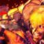Ken punching Ryu in Street Fighter 6
