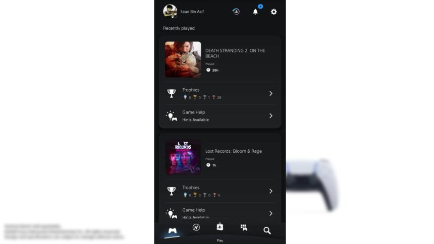 Upload PS5 Media to Mobile