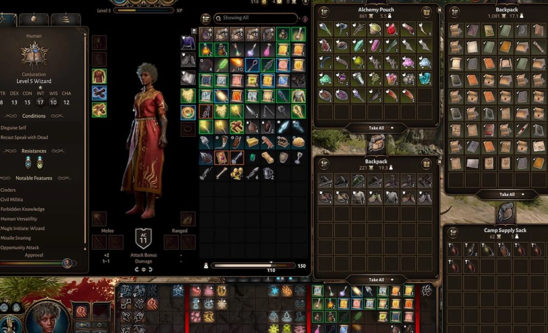 Better Inventory UI mod