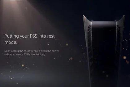 PS5 rest mode