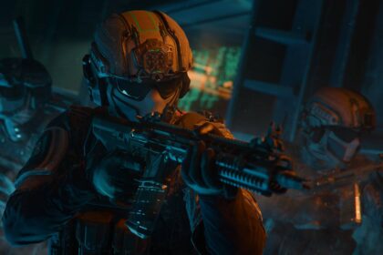 call of duty ps4 feature with soldiers