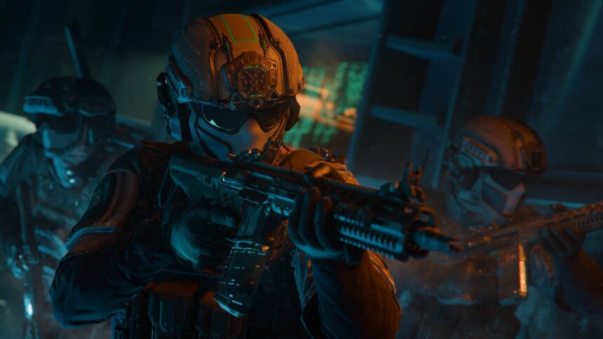 call of duty ps4 feature with soldiers