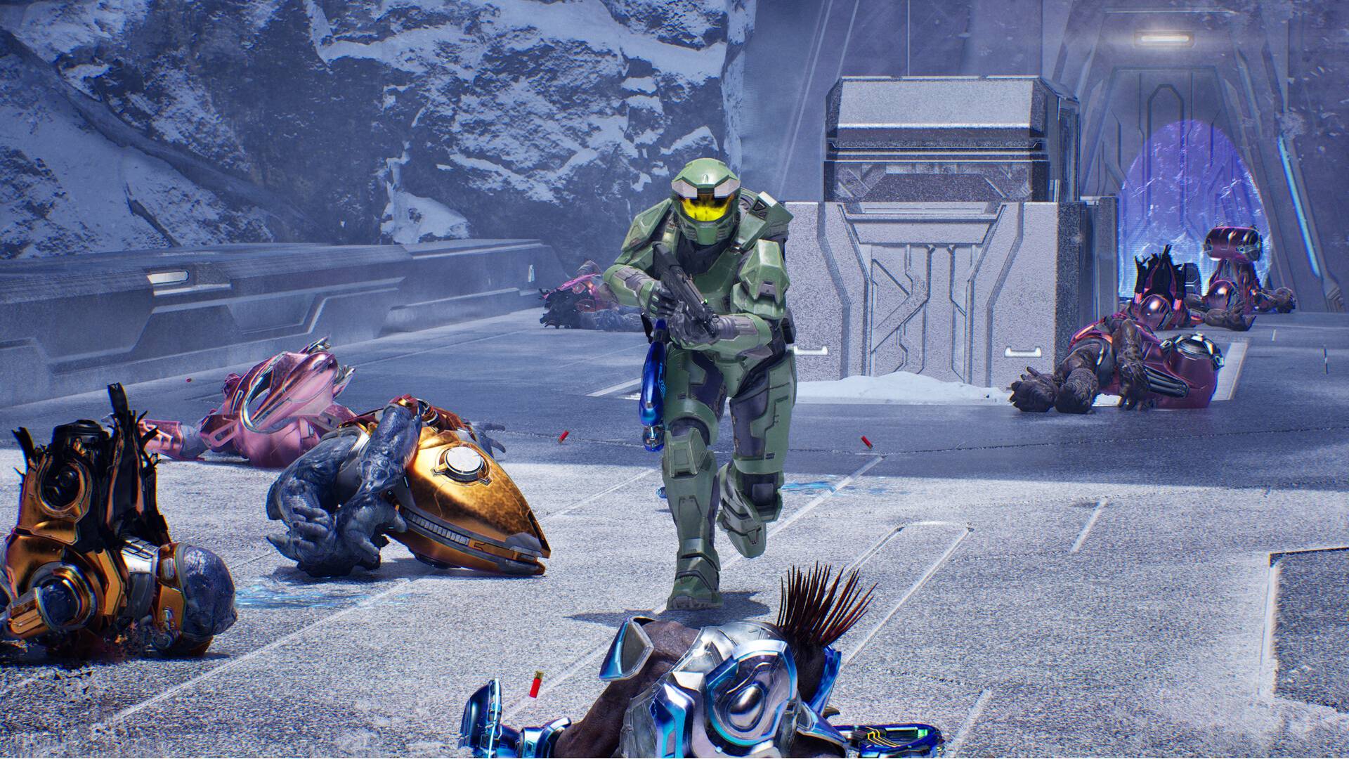 halo campaign evolved preorder master chief fighting
