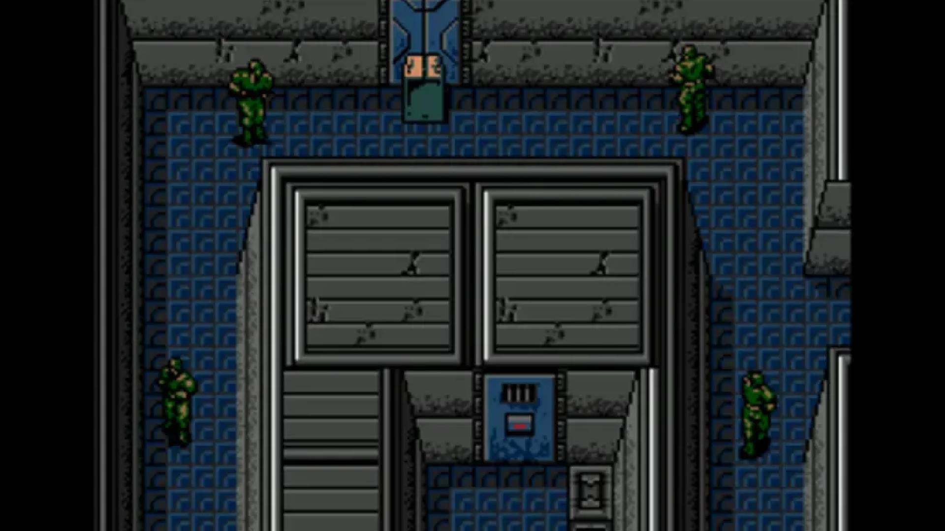 metal gear original game screen