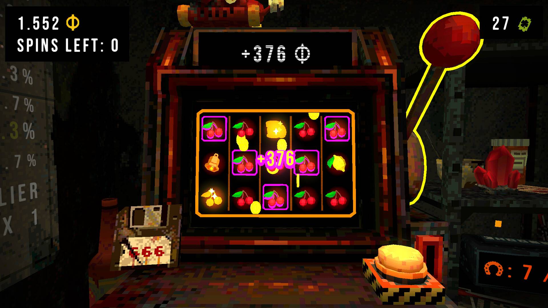 cloverpit ps5 gameplay of slot machine