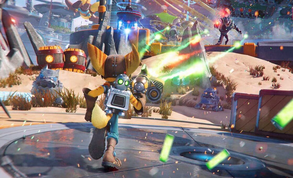 Ratchet and Clank rift apart gameplay