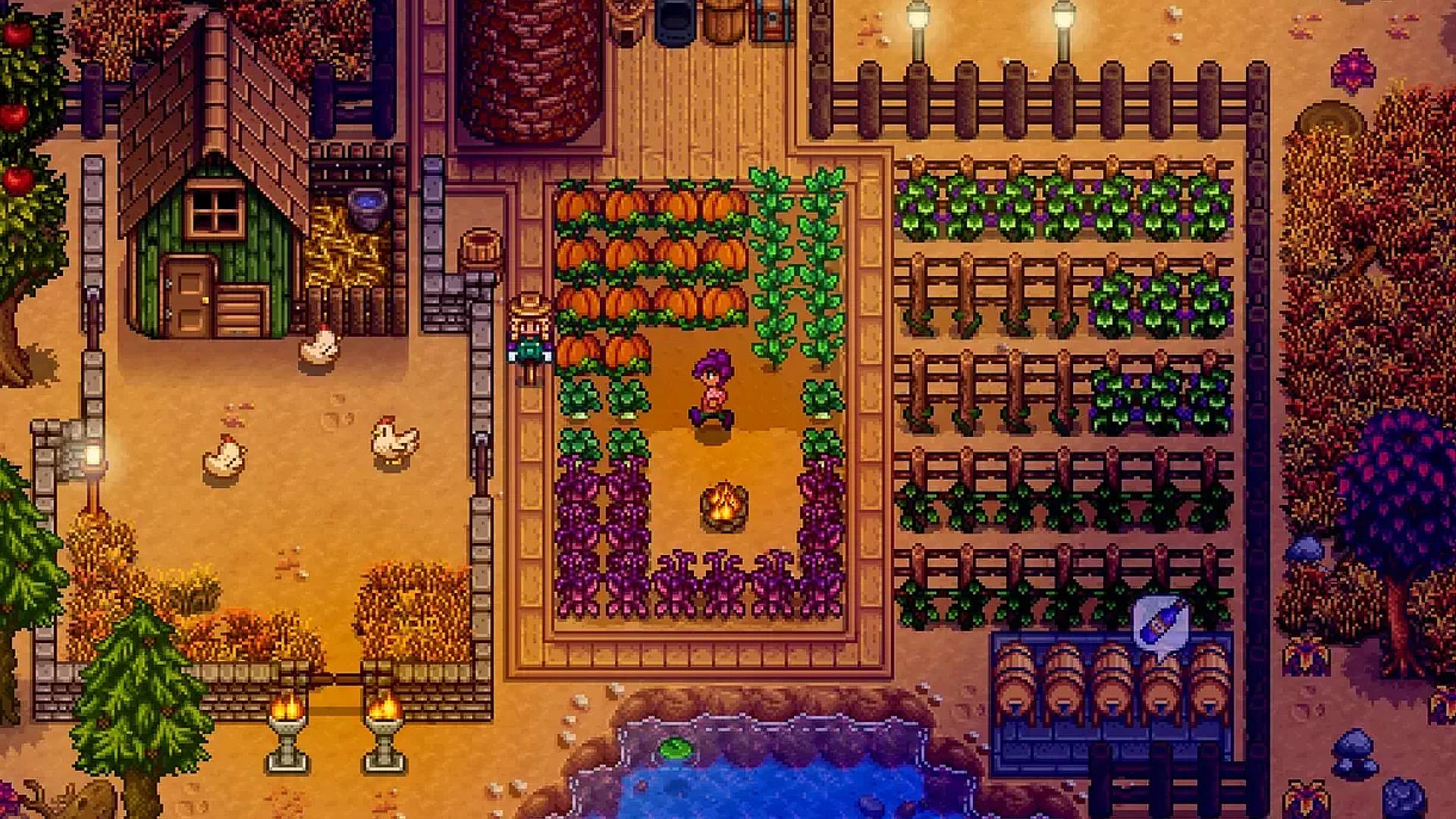 stardew valley gameplay screen