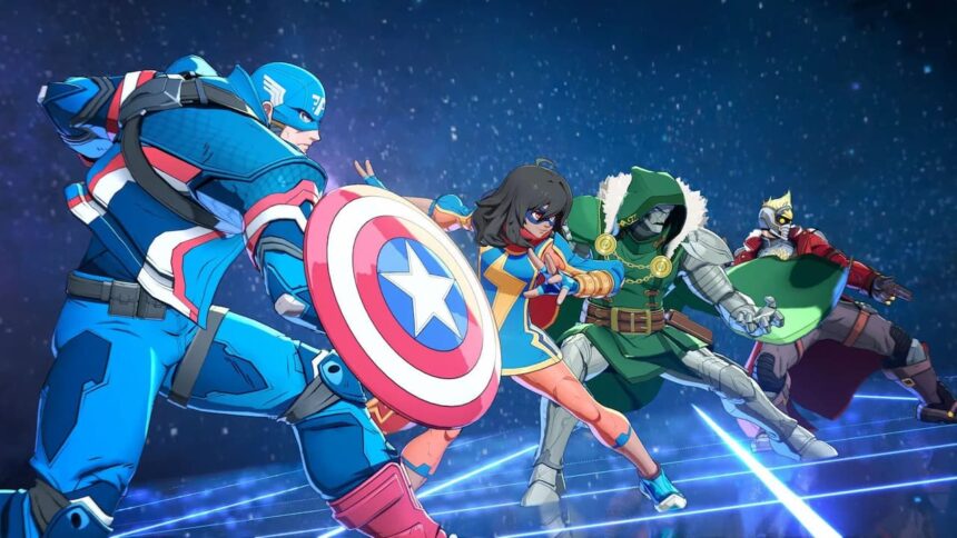 Team attack in Marvel Tokon